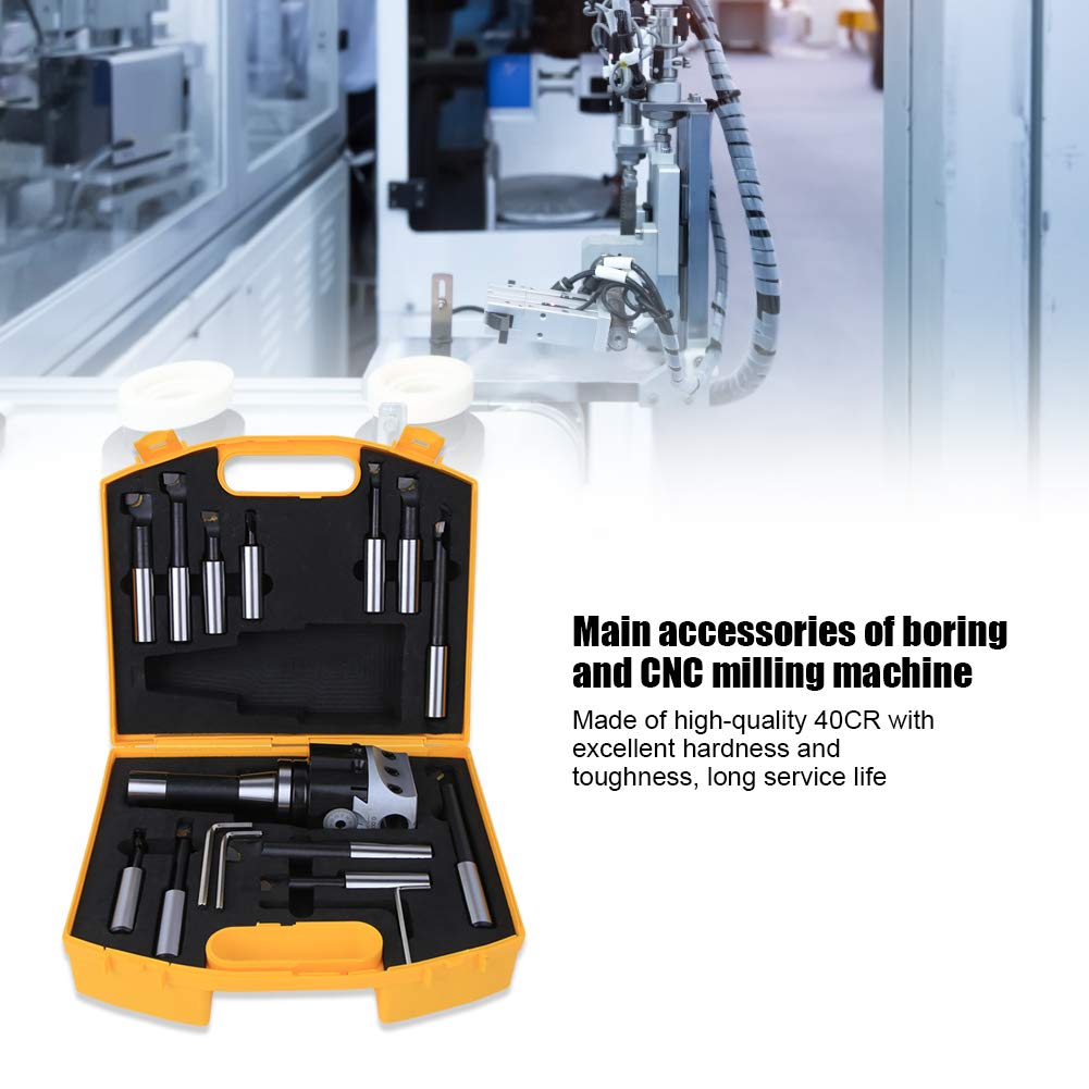 High Hardness CNC Milling Boring Head Set - Precision Boring Tools for CNC Milling Machines & Horizontal Boring Machines | Industrial Metalworking & Machining Applications