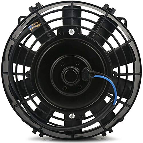 12V Electric Cooling Fan Kit - 6-7 Inch Radiator Fan with 3/8