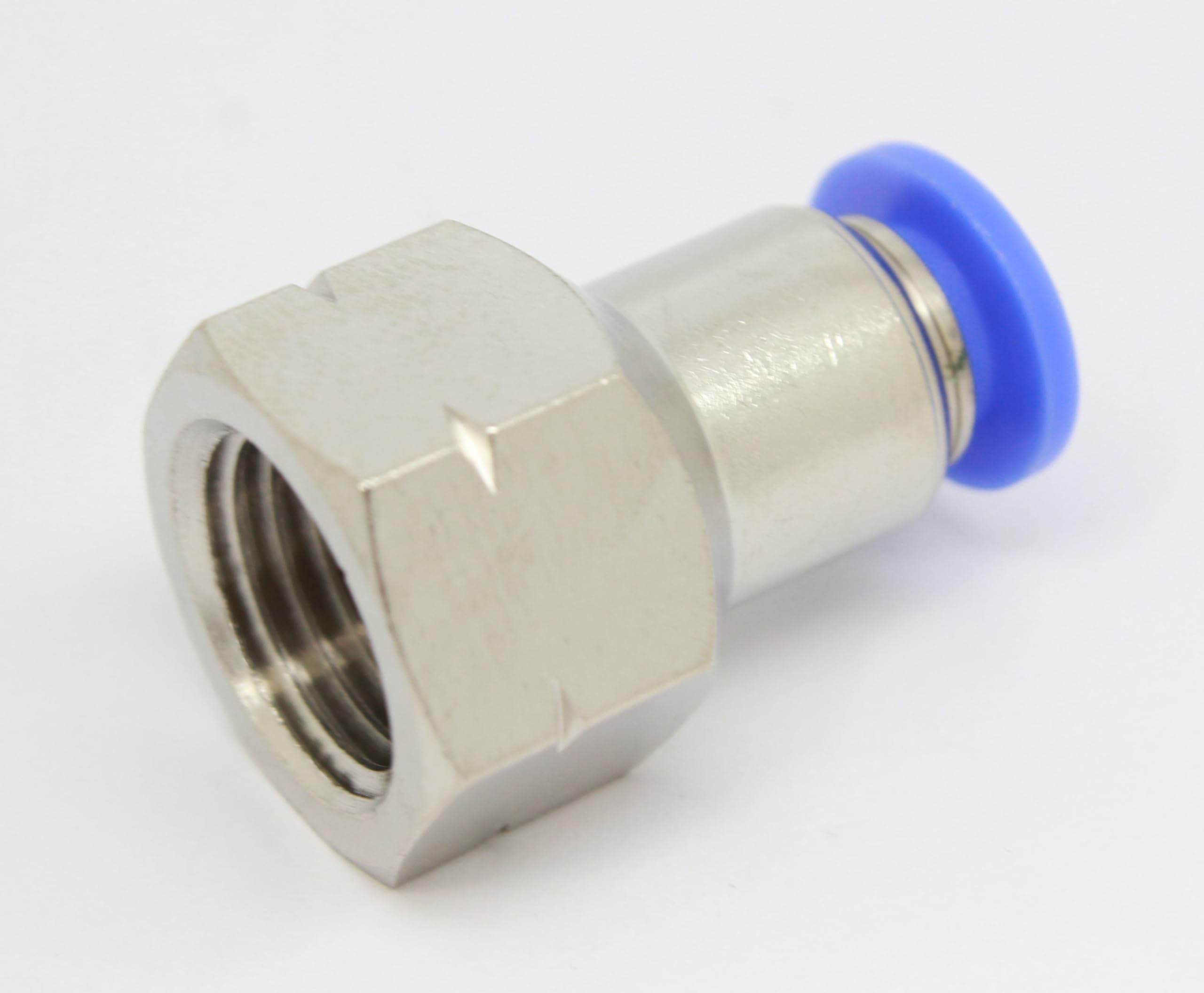 12mm OD Push to Connect Straight Female Fitting 1/4