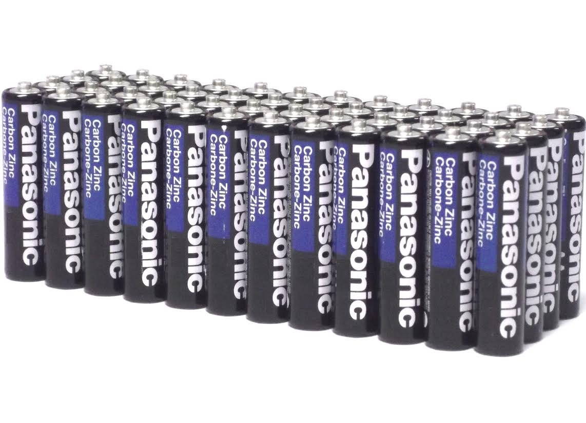 500 Pack Panasonic Super Heavy Duty AAA Batteries - Bulk Wholesale for Flashlights, Toys, Remote Controls & Electronics (Long-Lasting Power)