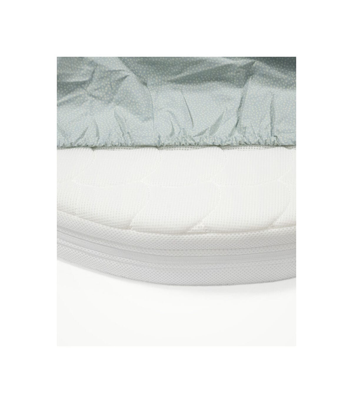 Stokke Sleepi Bed Fitted Sheet V3 2023 - Soft Baby Crib Sheet for Stokke Sleepi Crib - Breathable Cotton Nursery Bedding - Perfect for Newborns & Toddlers (Home, Daycare, Travel)