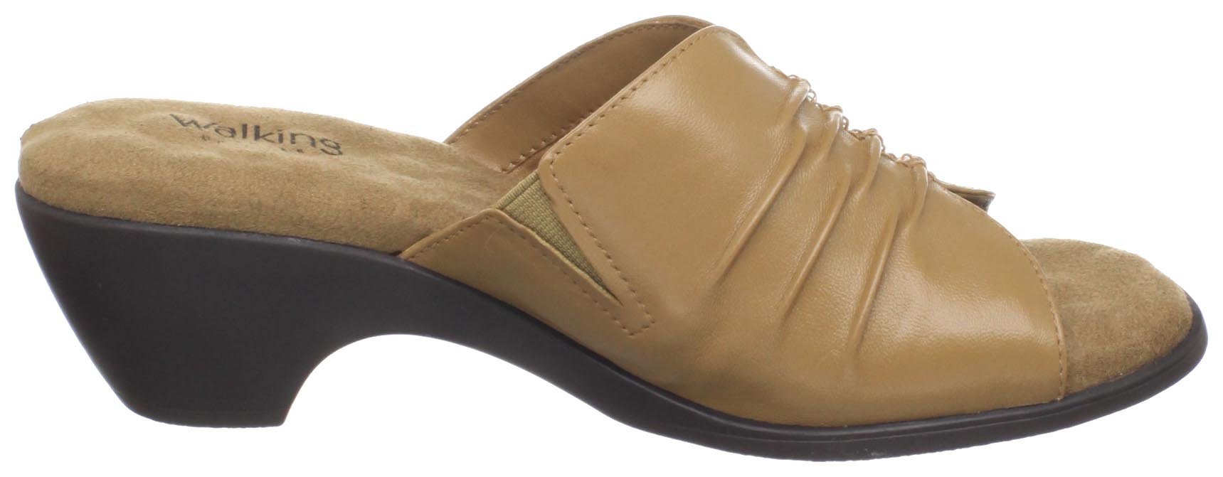 Walking Cradles Women's Comfortable Pleated Loafers - Slip-On Casual Shoes for Work, Travel & Everyday Wear