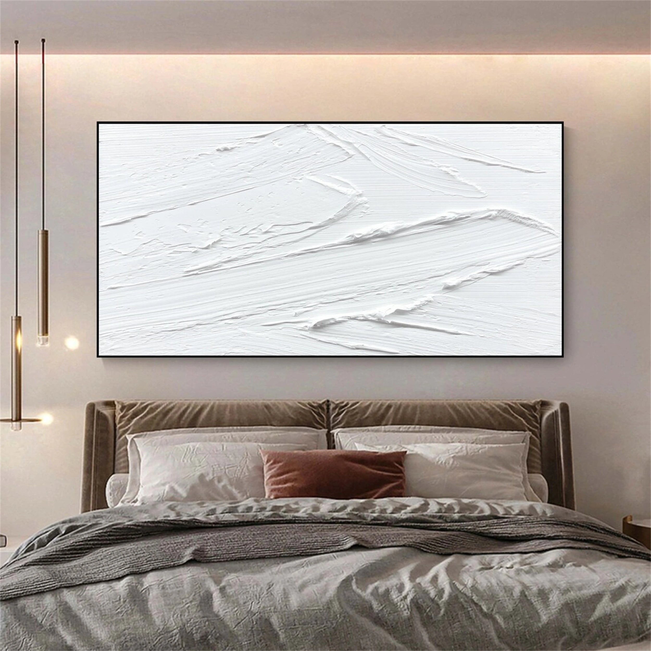 Minimalist Balance Canvas Painting - Abstract Wall Art for Living Room, Bedroom & Office Decor | #MM105
