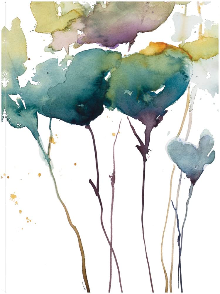 Lanie Loreth Wildflower Grace I Fine Art Canvas Print - 35x46 Inch Ready to Hang Wall Decor for Living Room, Bedroom, Office & More - Nature Inspired Floral Painting for Home & Commercial Spaces