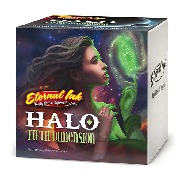 Eternal Ink Halo Signature Series 1 oz Tattoo Ink Set - Professional Tattoo Supplies for Artists & Beginners - Perfect for Sleeves, Cover-ups & Fine Line Work