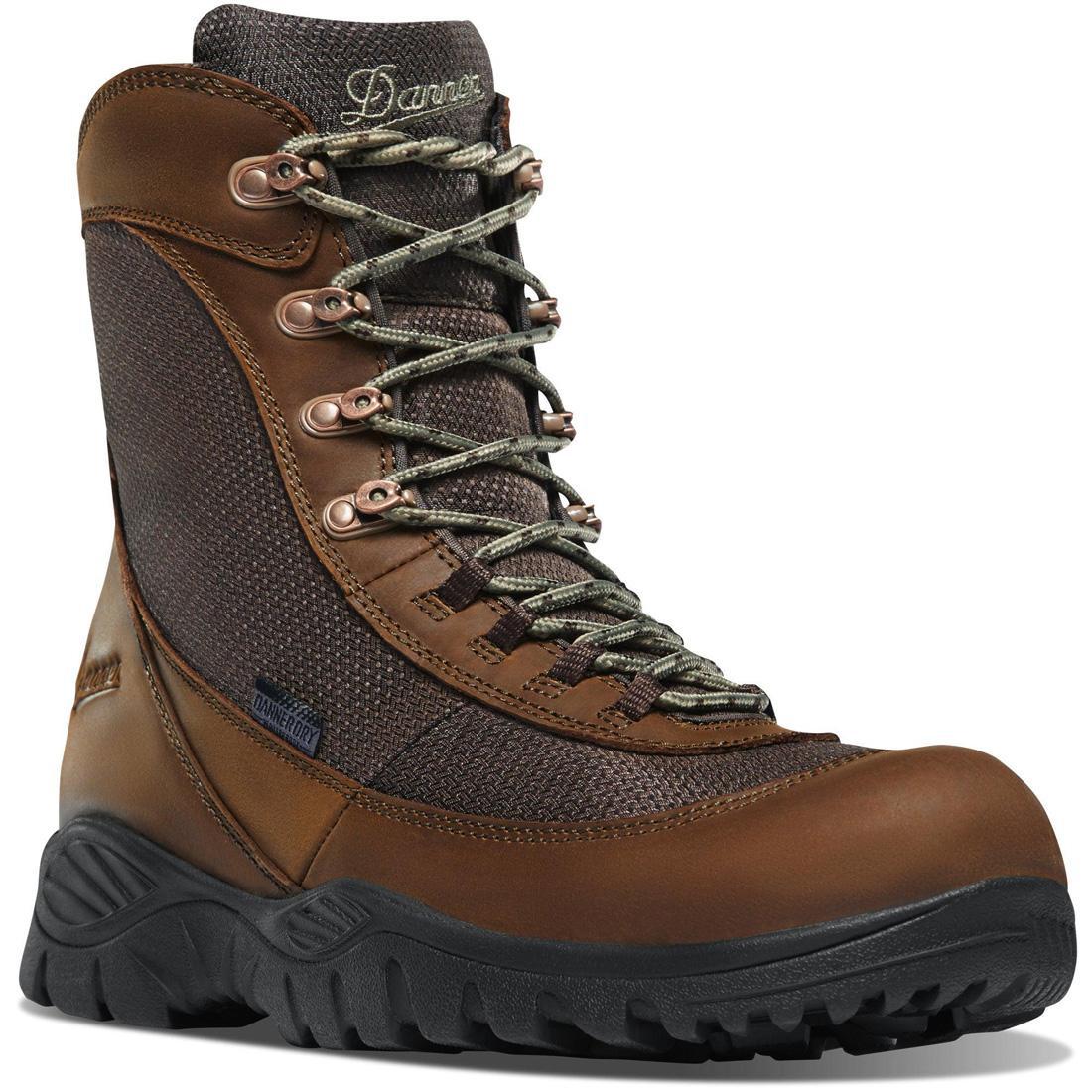Element 8 Boot Brown - Waterproof Hiking Boots for Men & Women, Lightweight Outdoor Trekking Shoes with Anti-Slip Sole - Perfect for Camping, Trail Running and Mountain Climbing Adventures
