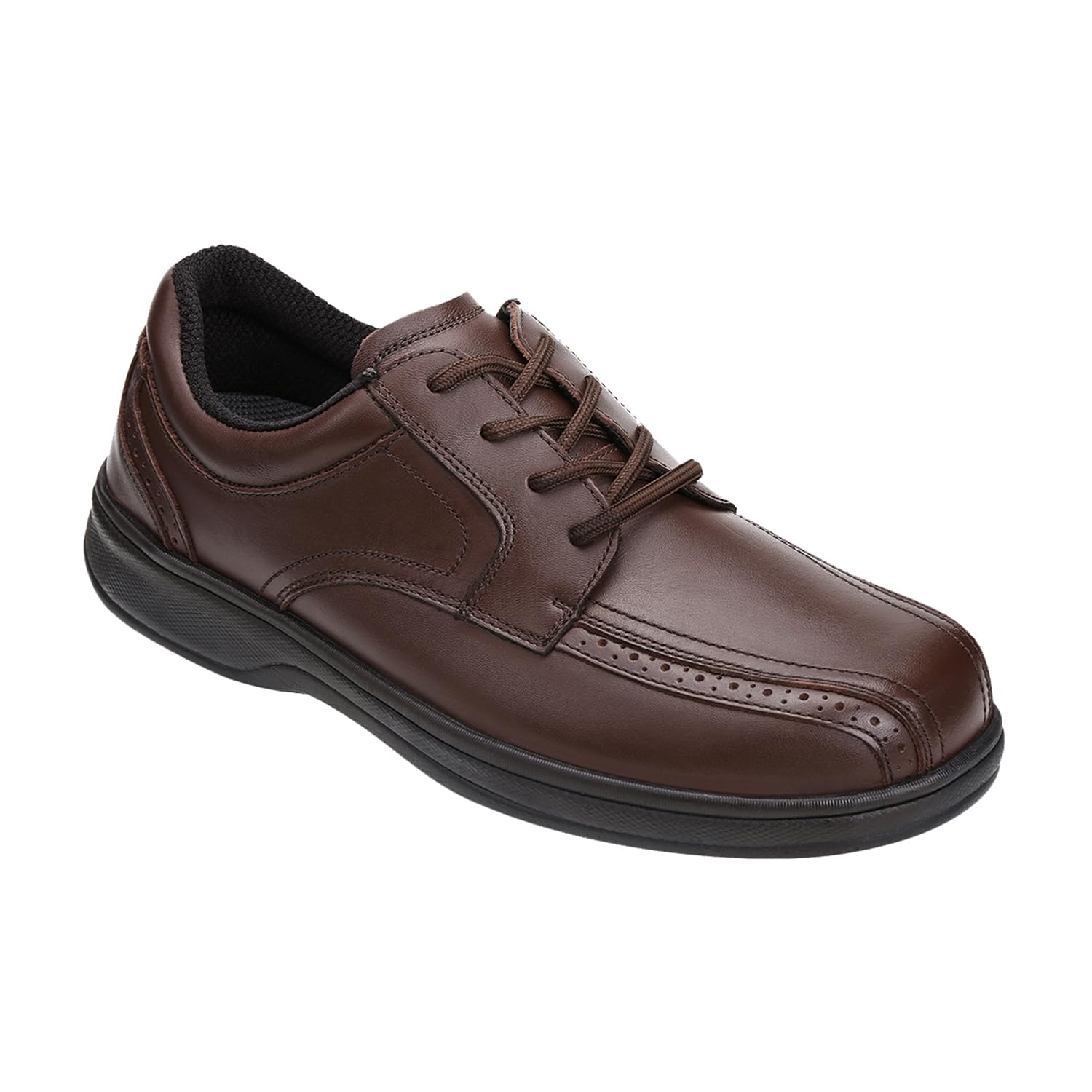 Orthofeet Men's Plantar Fasciitis Shoes - Therapeutic Walking Shoes with Arch Support & Cushioning Ergonomic Sole for Heel Pain Relief - Ideal for Diabetic, Arthritis & Extended Widths - Perfect for Work, Walking & Daily Comfort