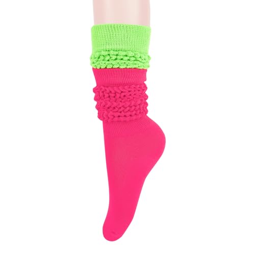 Neon Green-hot Pink
