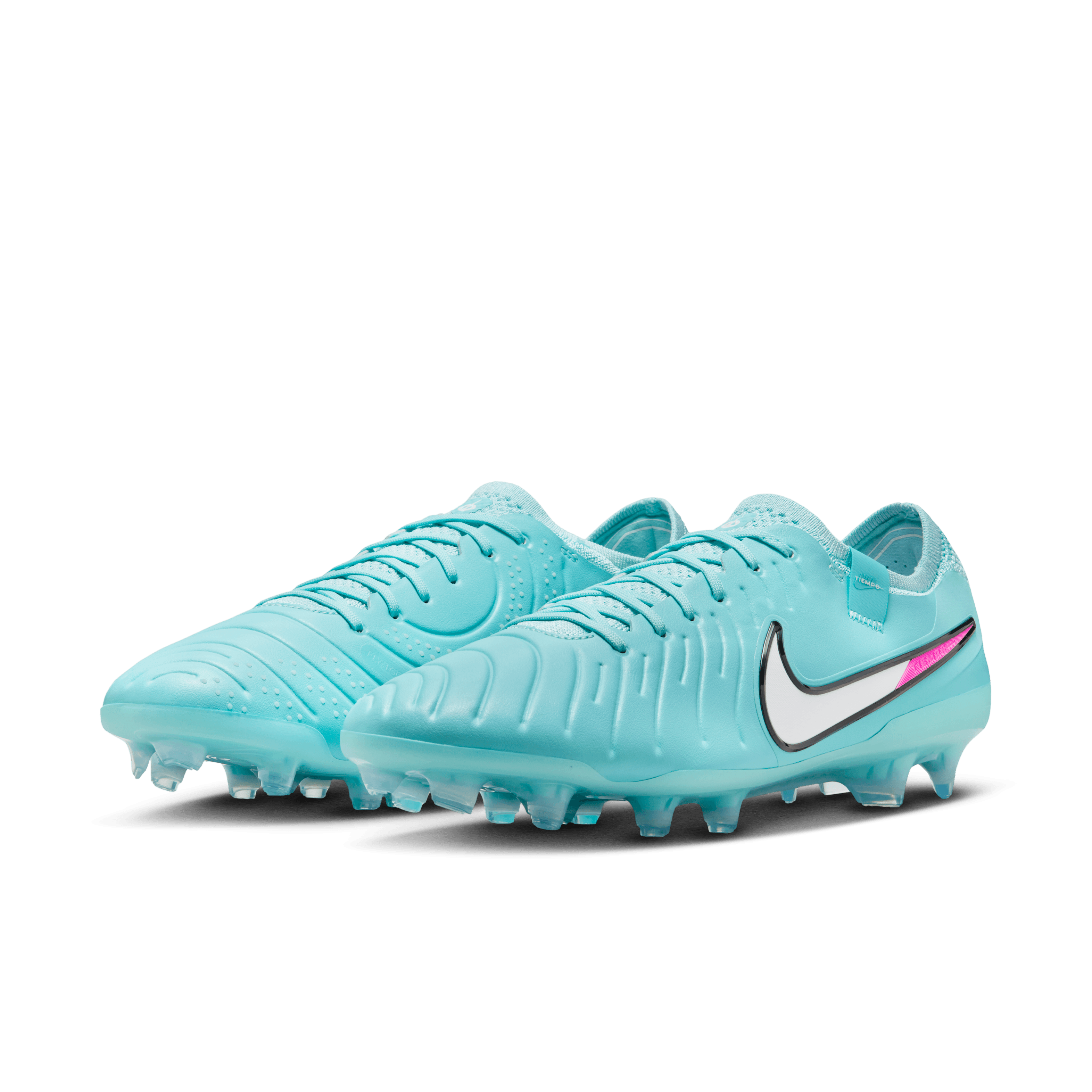 Nike Tiempo Legend 10 Elite FG Soccer Cleats - Copa White - Premium Football Boots for Firm Ground - Perfect for Professional Matches & Training Sessions