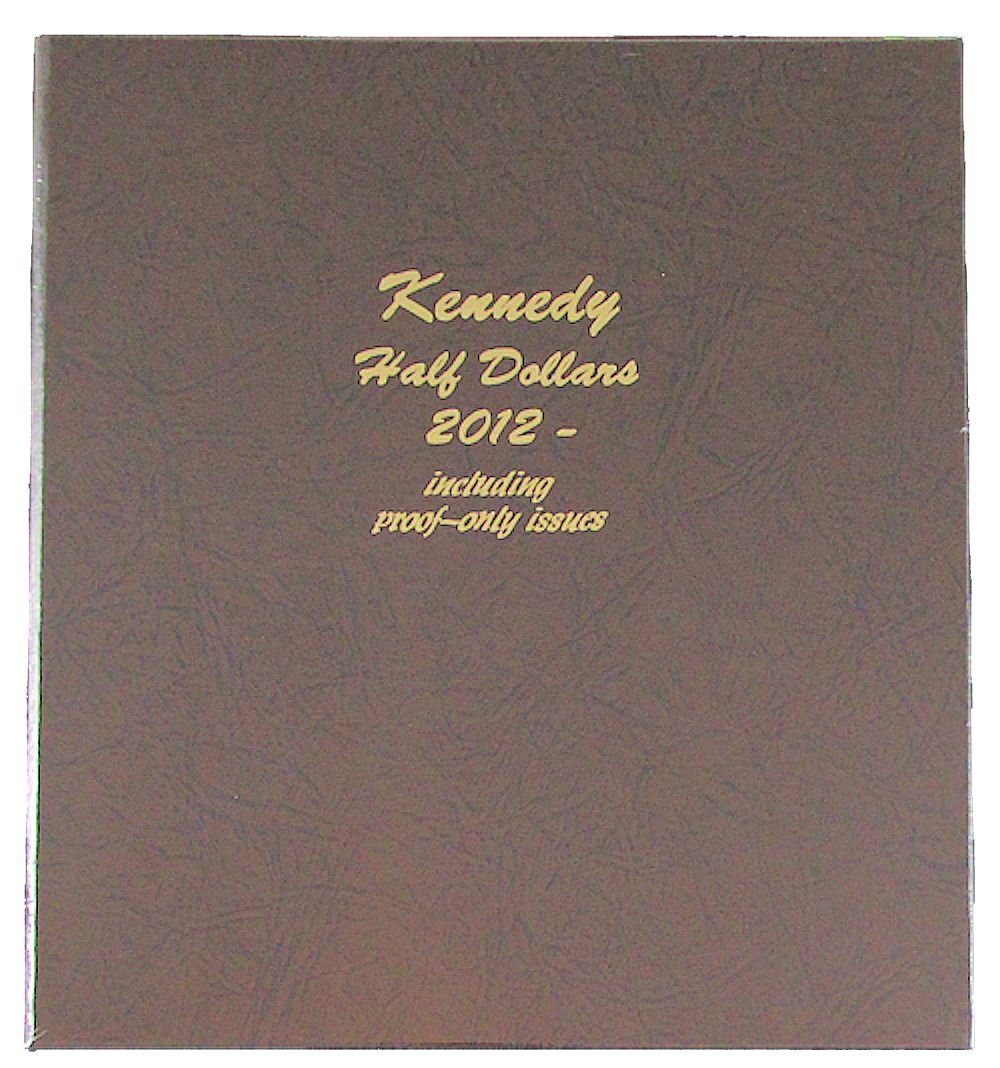 Dansco US Kennedy Half Dollar Proof Coin Album 2012-2021 (Collector's Edition #8167) - Premium Coin Storage for US Coin Collectors & Numismatic Enthusiasts - Perfect for Display, Organization & Protection of Proof Coins
