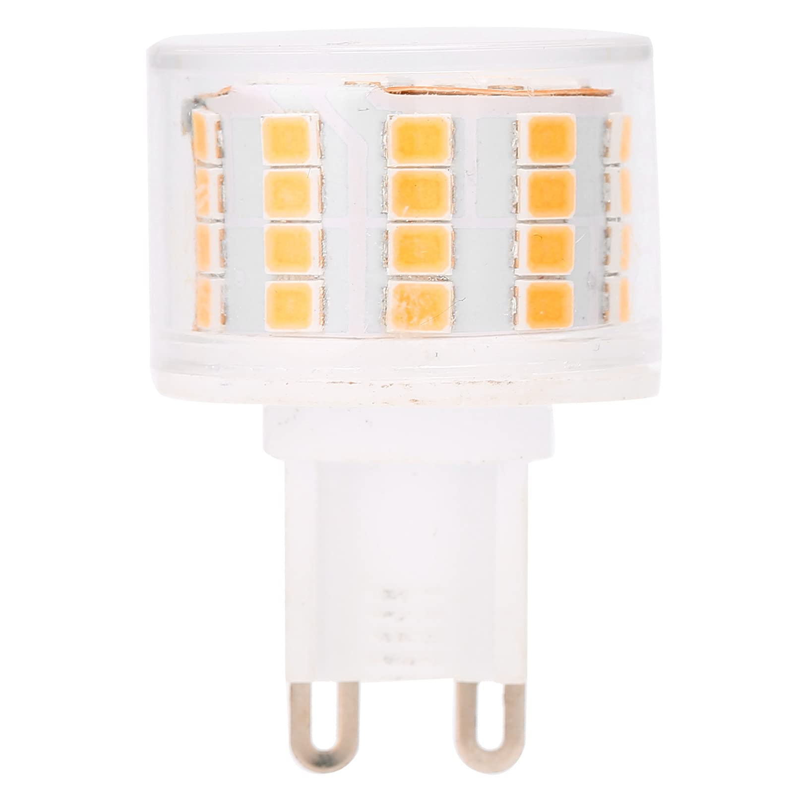 Energy Efficient 7W G9 LED Corn Light Bulbs - 220V-240V, 700LM, 52 LEDs, Bi-Pin Base, Warm White (3000K) - Perfect for Chandeliers, Cabinet Lighting, Wall Sconces, and Home Decoration