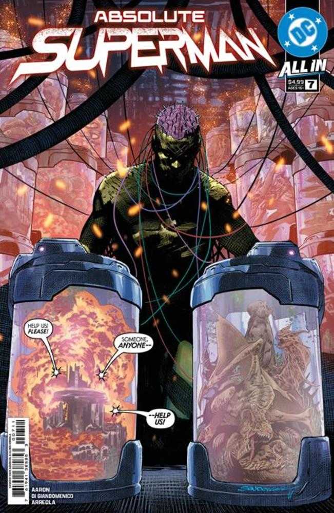 Absolute Superman #7 Cover A by Rafa Sandoval - DC Comics Collectible Edition for Superhero Fans & Comic Book Enthusiasts - Perfect for Display, Gifts & Comic Collections