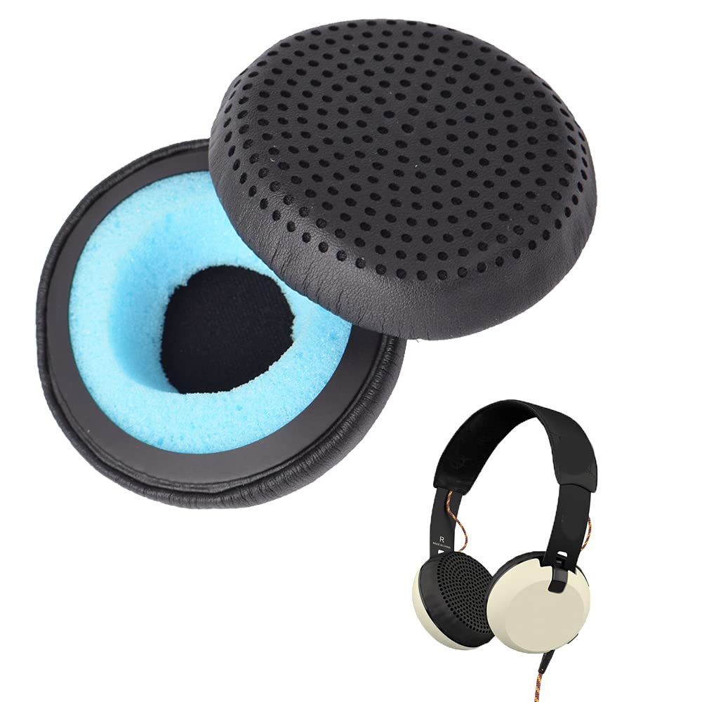 Skullcandy Grind Wireless Headphone Replacement Earpads - Soft Ear Cushions & Earmuff Covers for Uprock & Uproar Wireless On-Ear Headphones - Perfect for Gaming, Workouts & Travel