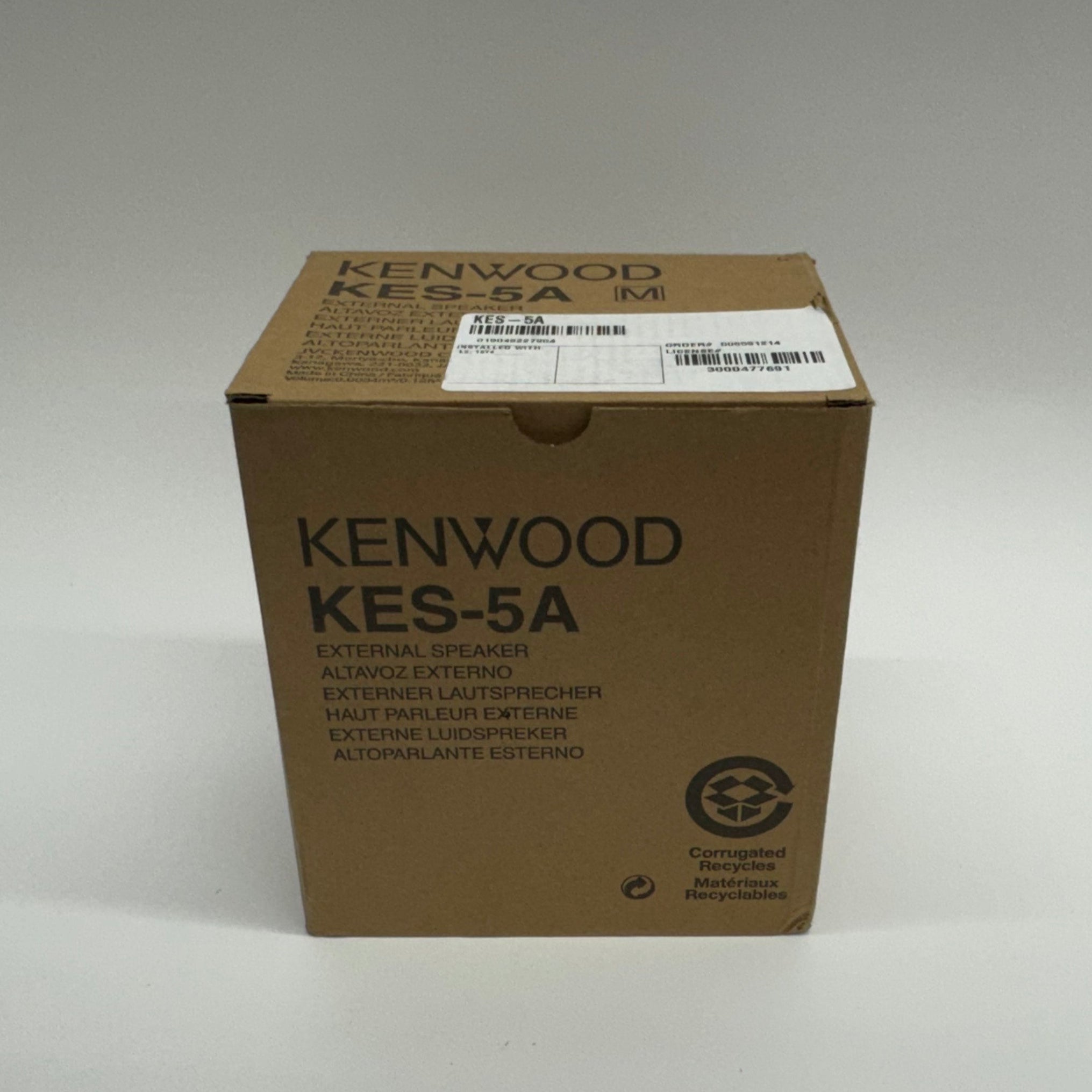 Kenwood KES5A Mobile Radio Speaker - High-Quality CB Radio Speaker for Truckers & Emergency Vehicles | Perfect for Long-Haul Driving & Roadside Communication