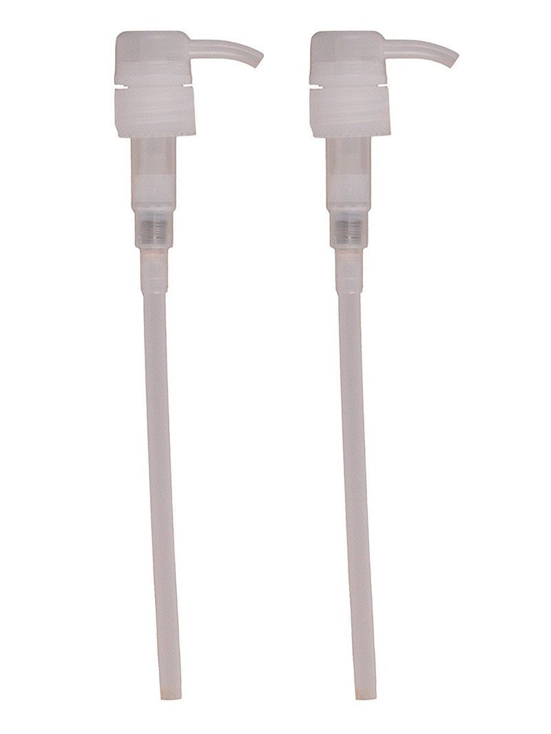 Universal Fit Shampoo Conditioner & Lotion Liquid Spring Dispenser Pump - 1000ml x 2 with 28mm Collar - Perfect for Salon, Bathroom & Travel Use