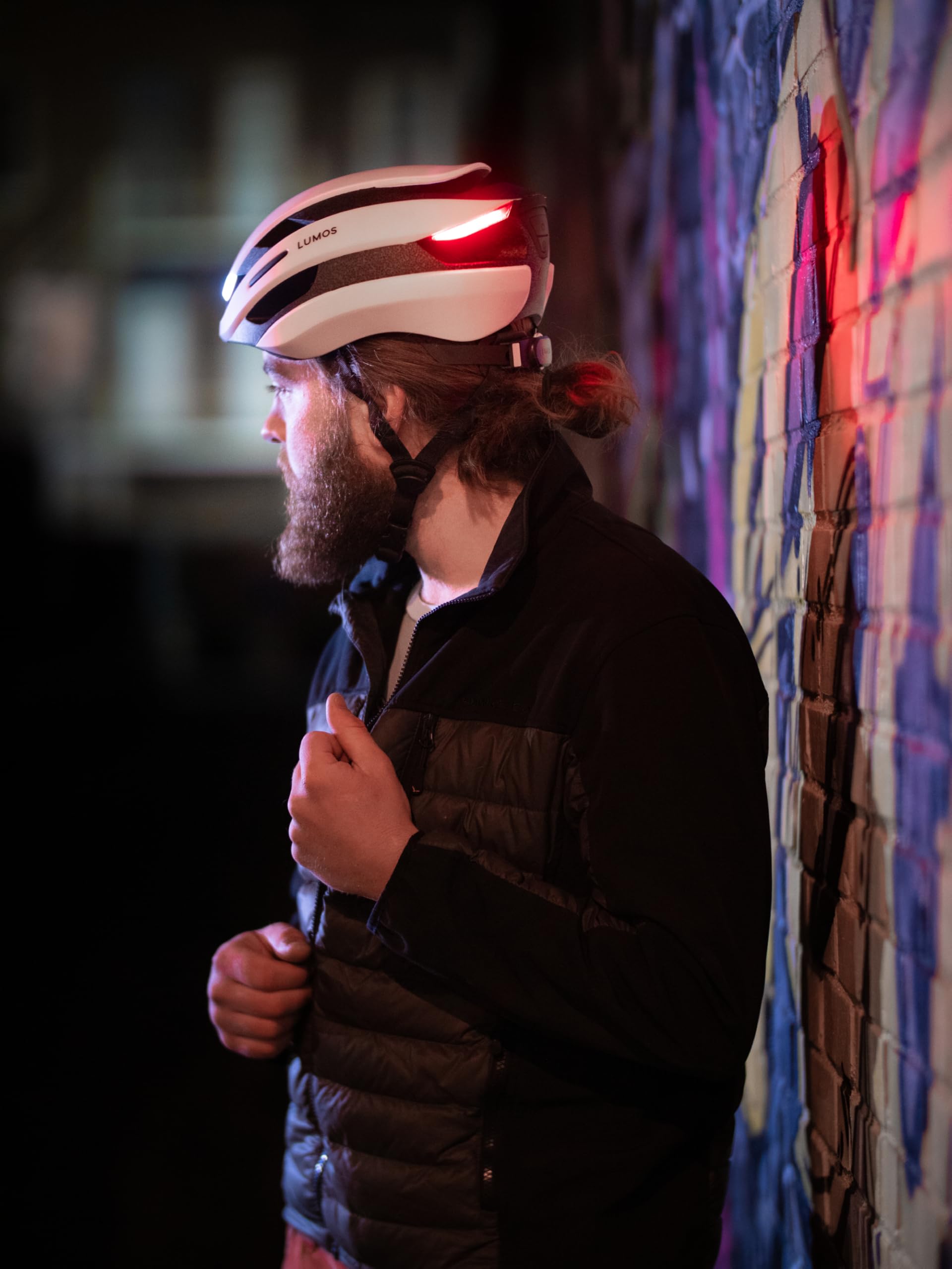 Lumos Ultra Smart Bike Helmet - Adjustable LED Safety Helmet with Turn Signals & Brake Light for Cycling - Lightweight Adult Bicycle Helmet for Men & Women - Perfect for Commuting, Night Riding & Urban Cycling