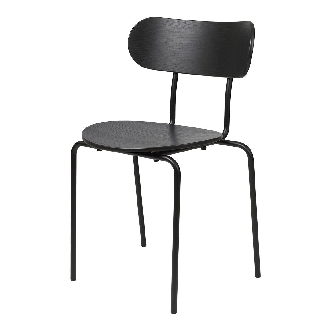Modern Coco Dining Chair - Stackable Wooden Chair for Kitchen, Dining Room & Outdoor Use - Comfortable & Space-Saving Design