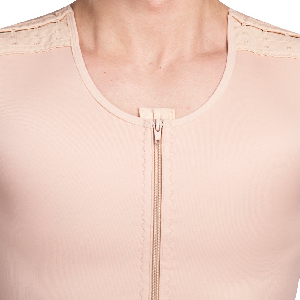 LIPOELASTIC MTmS Comfort - Gynecomastia Compression Vest for Men | Post-Surgery & Daily Wear | Breathable & Supportive Chest Binder for Workouts, Running & Everyday Activities