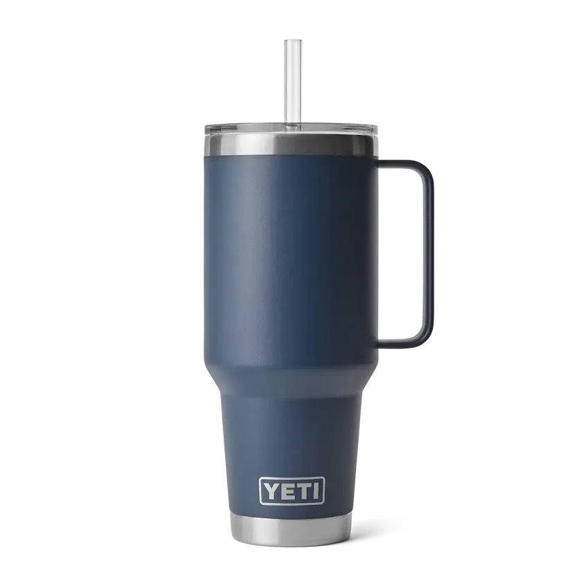 Yeti Rambler 42 oz Stainless Steel Insulated Straw Mug - Keeps Drinks Cold for Hours, Perfect for Outdoor Adventures, Camping, and Travel