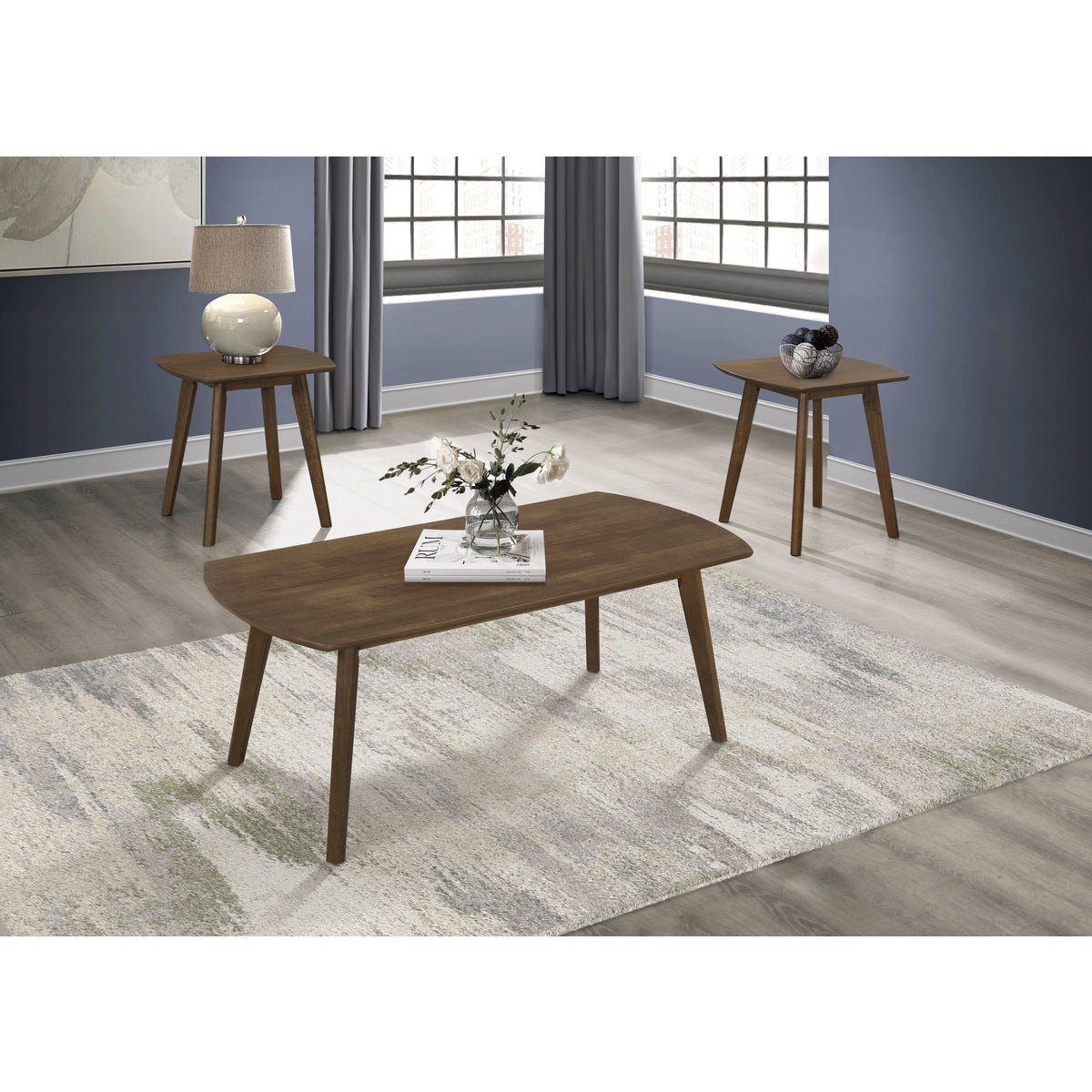Damala Collection Occasional Set - Elegant 3-Piece Living Room Furniture for Home Decor | Perfect for Living Rooms, Guest Rooms & Small Spaces