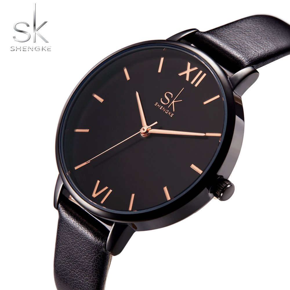 Elegant Women's Watches - Genuine Leather Business Wristwatch for Professional Ladies | Perfect for Office, Meetings & Formal Events