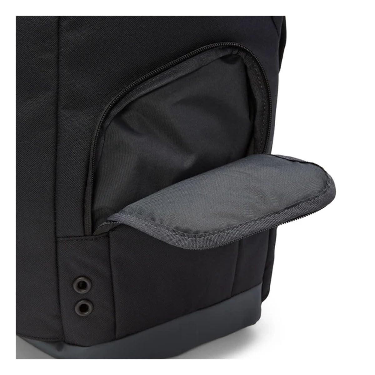 Nike Elite Backpack - Black/Anthracite/Metallic Silver - Durable Laptop Backpack for School, Work & Travel - Water-Resistant & Spacious Design - Perfect for Students & Professionals