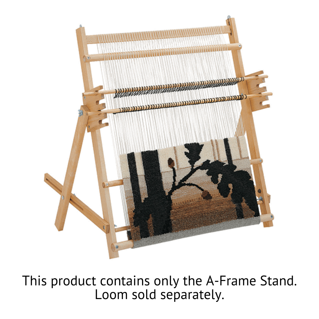 Schacht Tapestry Loom A-Frame Stand - Sturdy Weaving Loom Accessory for Handmade Rugs & Wall Hangings - Perfect for Home Decor & Fiber Art Studios