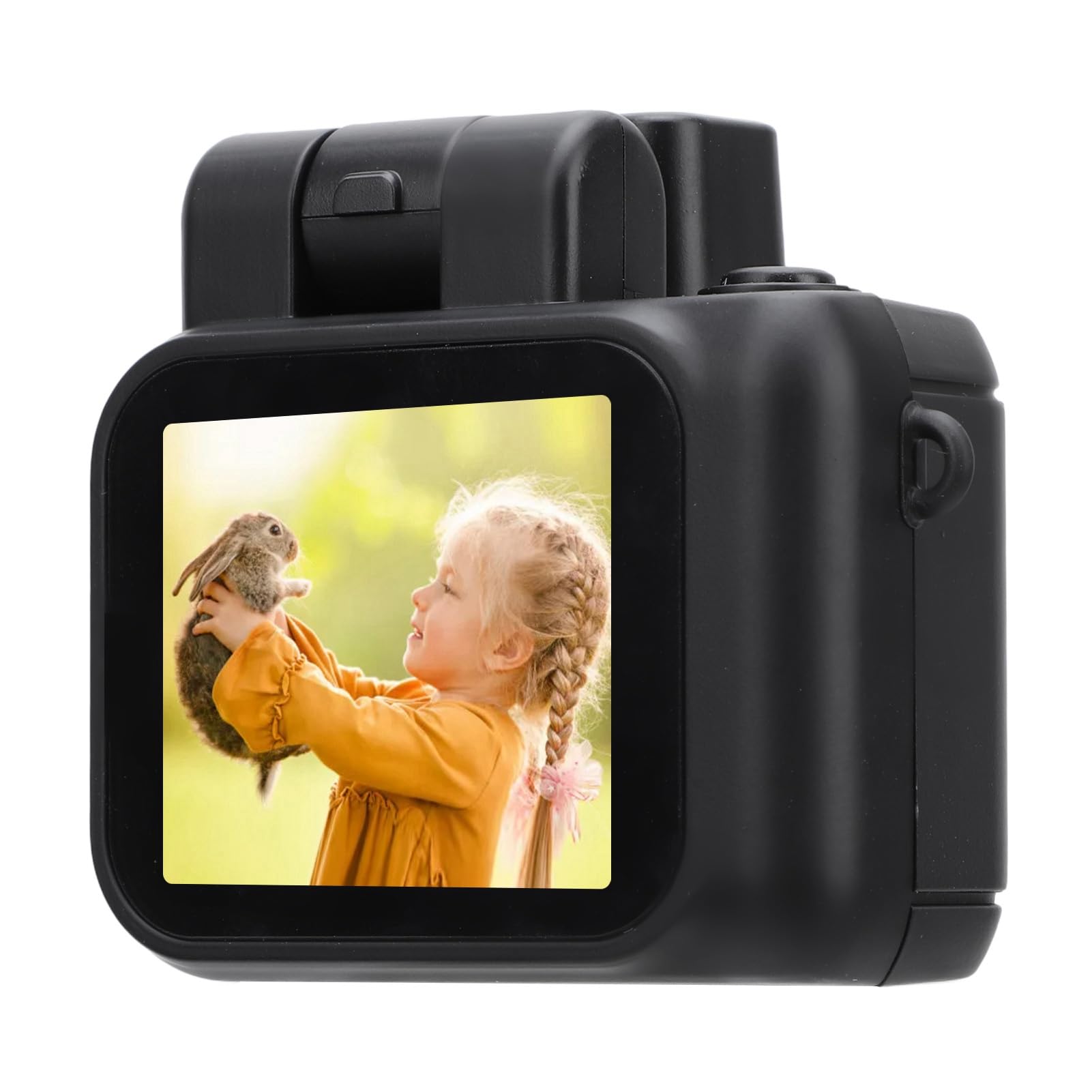Portable 1080P HD Digital Video Camera - 2MP Rechargeable Camcorder with 160° Wide Angle Lens for Kids, Students & Vlogging | Perfect for School Projects, Travel Videos & YouTube Content Creation