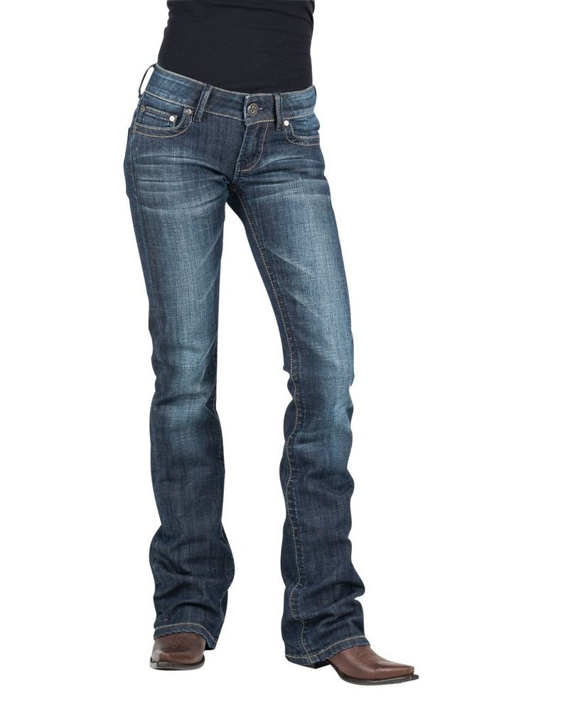 Stetson Women's Hollywood Bootcut Jeans - Classic Denim Pants for Casual Wear & Western Style Outfits | Perfect for Everyday, Work & Country Events