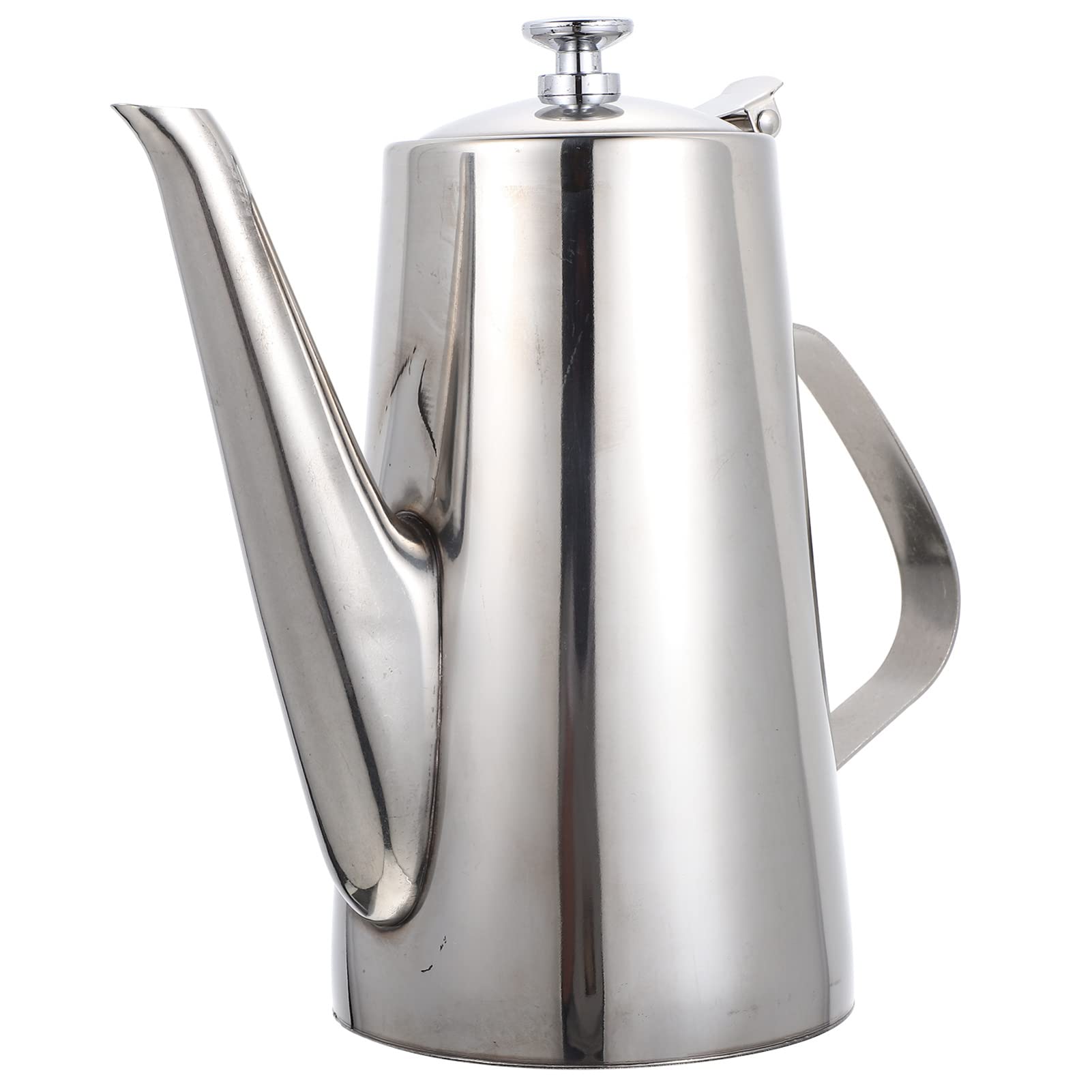 Premium Stainless Steel Olive Oil Dispenser Bottle - Multi-Function Kitchen Oil Pourer for Olive Oil, Vinegar, Soy Sauce - Ideal for Home Kitchen, Cooking & Salad Dressing