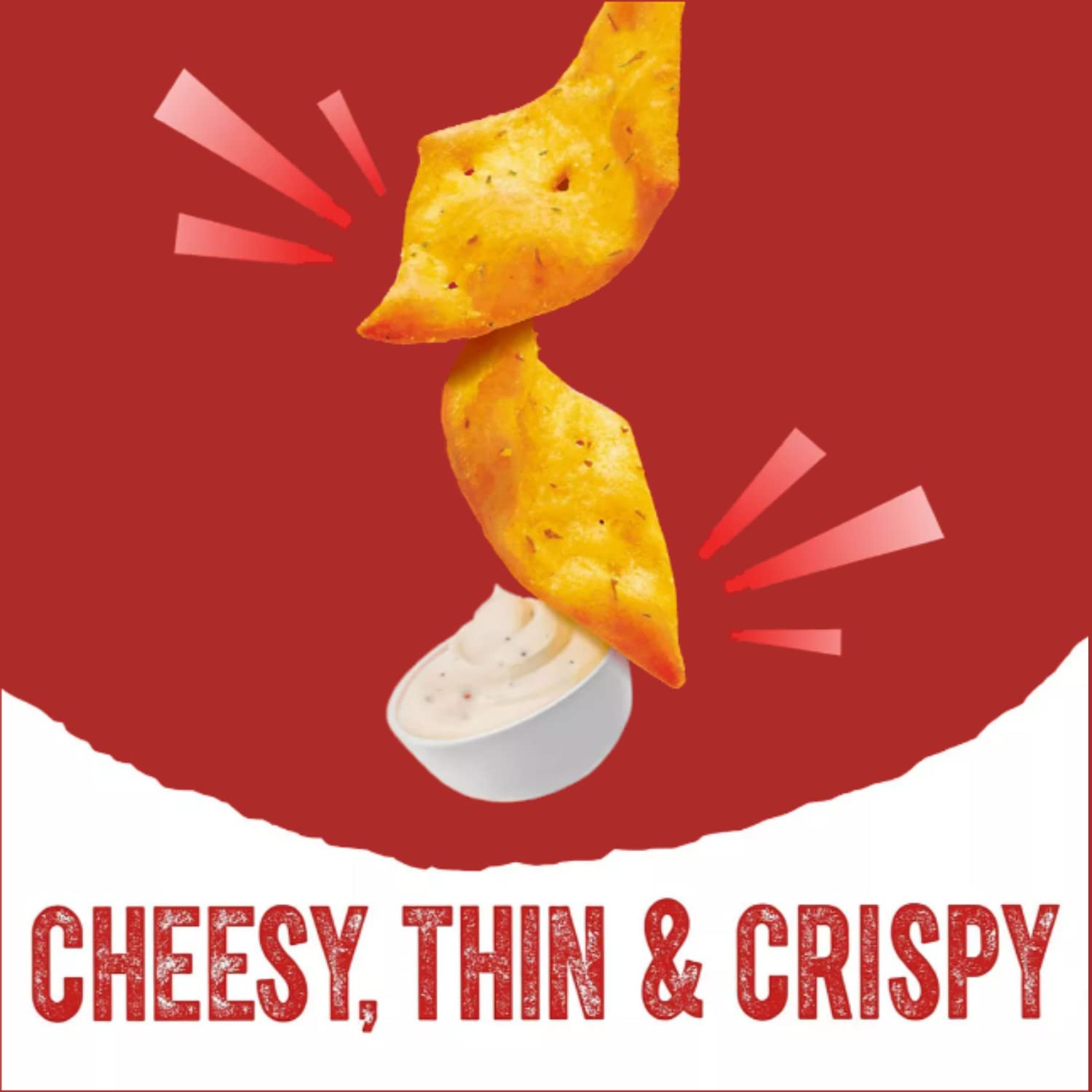 Baked Cheddar Sour Cream & Onion and Double Cheese Crispy Snacks, 0.75oz (14 Count) - Perfect for Parties, Movie Nights & On-the-Go Snacking