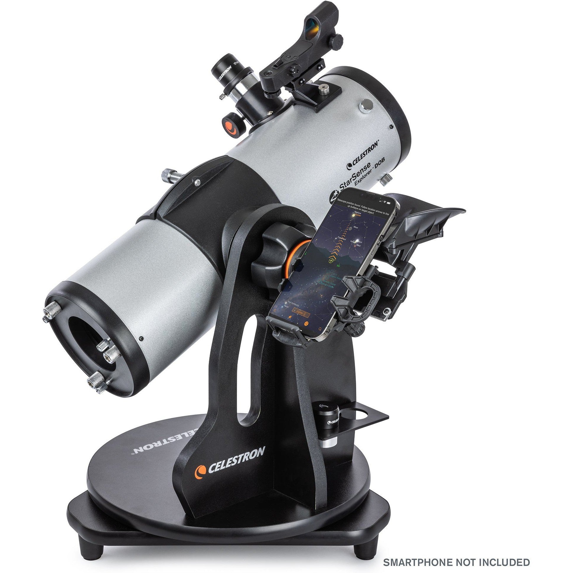Used StarSense Explorer 114mm Smartphone App Enabled Tabletop Dobsonian Telescope - Portable Astronomy Telescope for Beginners, Stargazing & Backyard Observation