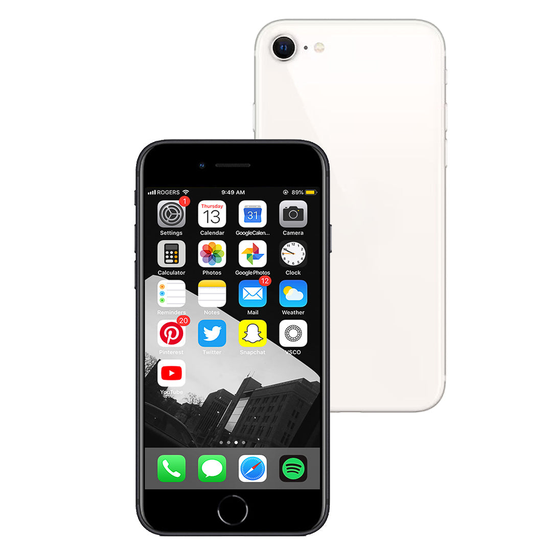 Apple iPhone SE (2nd Generation) 64GB Unlocked Smartphone - Compact Design, A13 Bionic Chip, Great for Everyday Use & Mobile Gaming