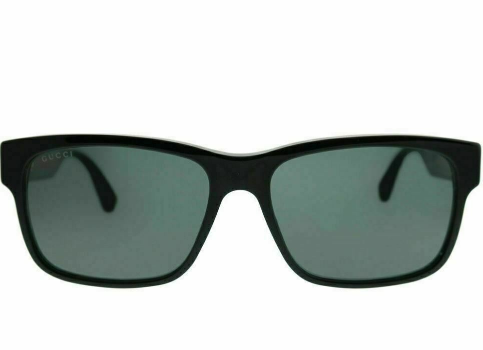 Gucci GG 0340S 006 Black & Multicolor Polarized Sunglasses for Women - Luxury Designer Shades for Driving, Beach & Outdoor Fashion