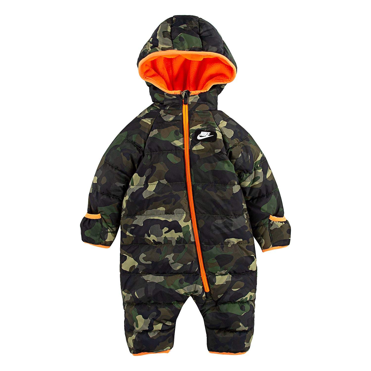 Nike Baby Girls' 1-Piece Snowsuit - Winter Warm Snow Outfit for Toddlers - Waterproof & Insulated for Outdoor Play, Snow Day, and Cold Weather Adventures