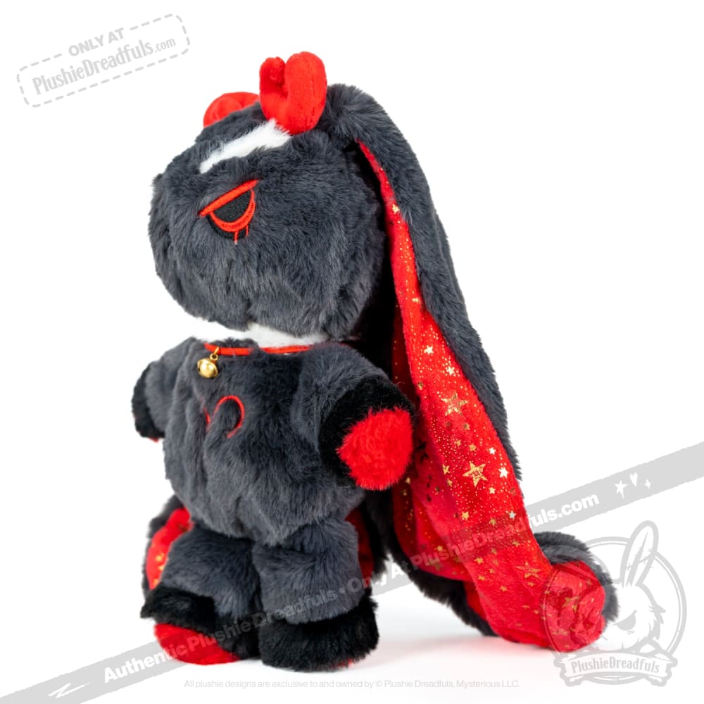 Plushie Dreadfuls Aries Rabbit Stuffed Animal - Cute Zodiac Plush Toy for Astrology Lovers, Soft Huggable Gift for Kids & Adults, Perfect for Birthday, Nursery Decor & Emotional Support