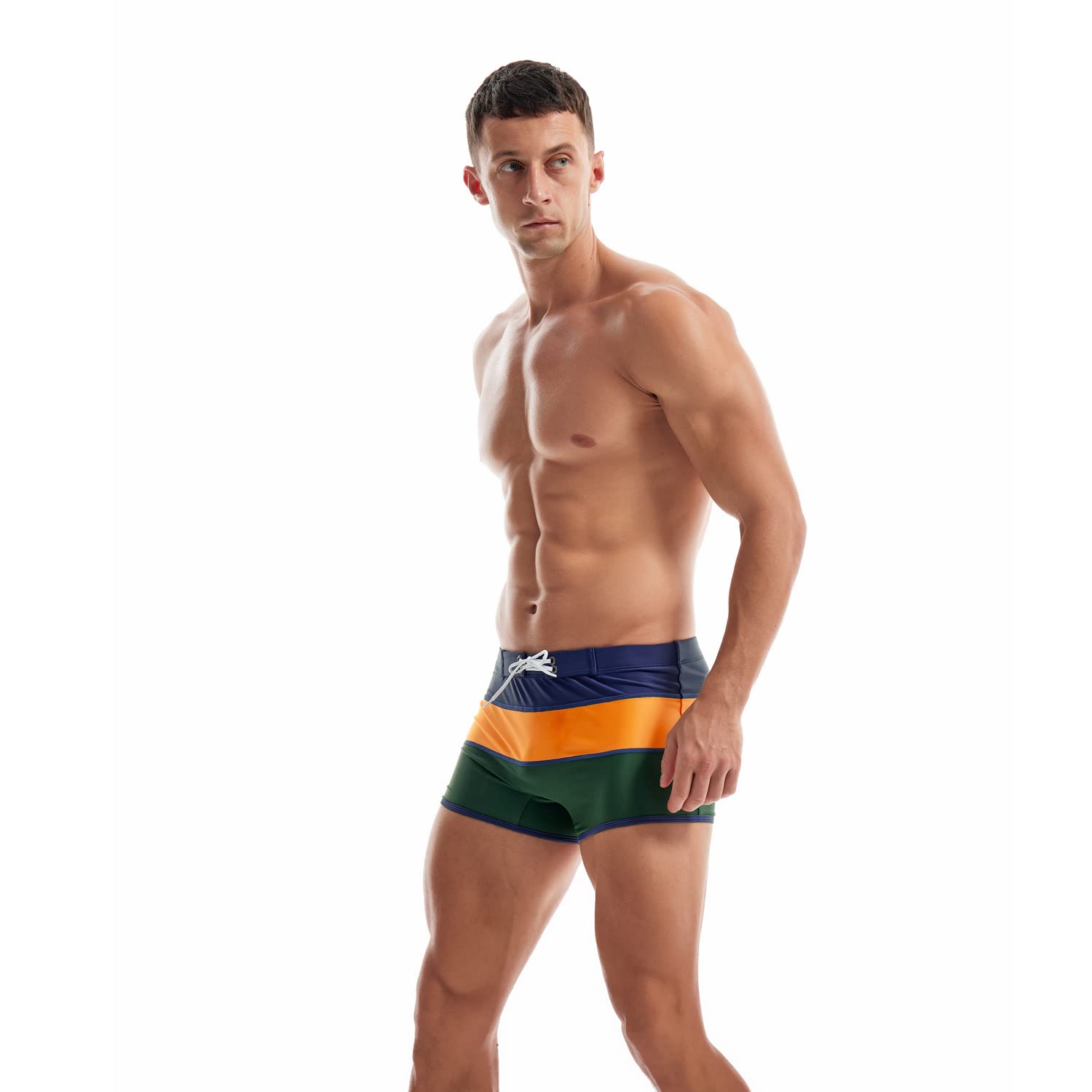 **Men's Swimwear - Quick-Dry Swim Trunks, Square Cut Swim Shorts for Beach, Pool & Water Sports | Comfortable Bathing Suits & Swim Briefs**
