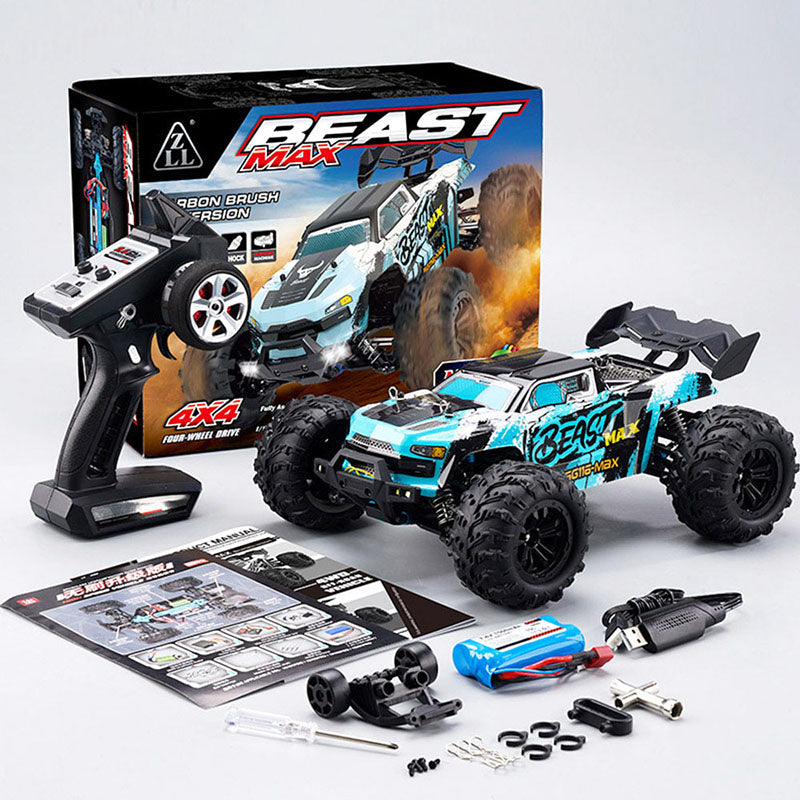 ZLL SG116 MAX 1:10 Scale RC Car with Brushless Motor - High Speed Remote Control Off-Road Vehicle for Adults & Kids - Perfect for Racing, Backyard Bashing & Outdoor Adventure