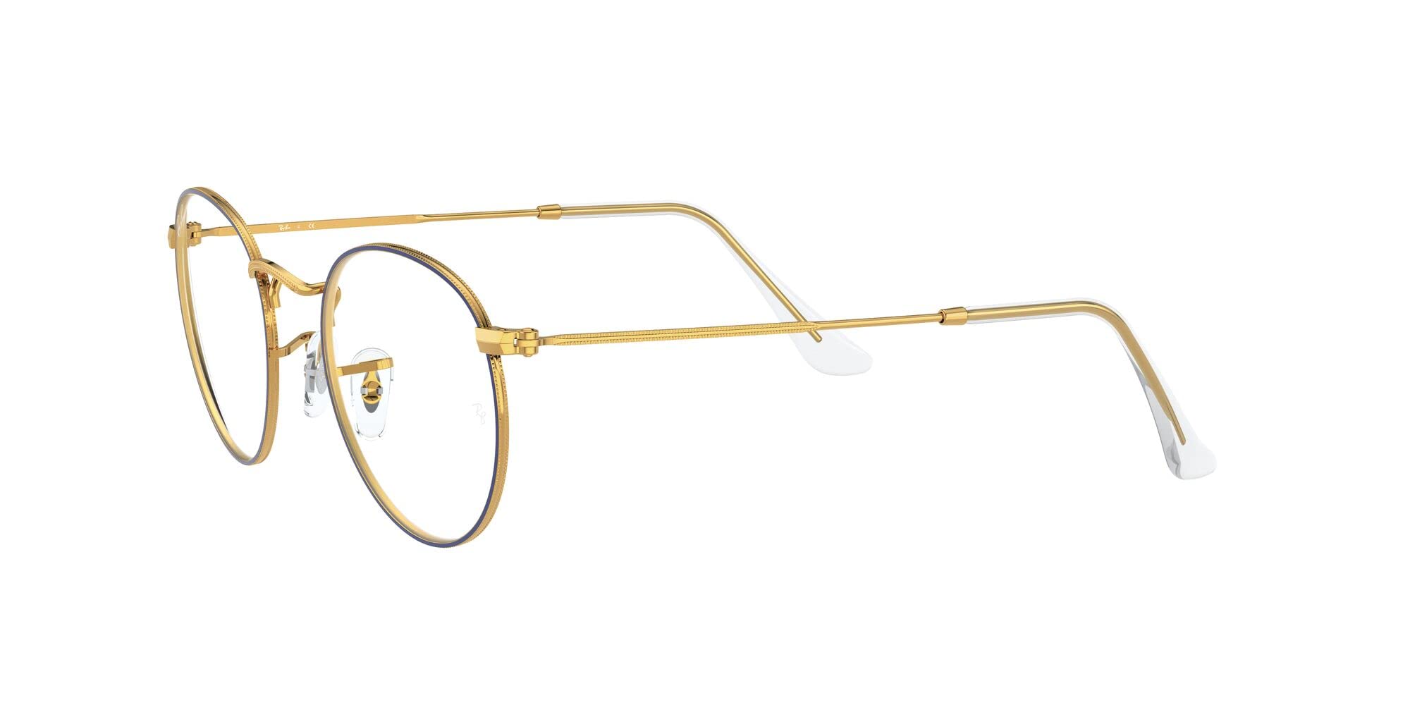 Ray-Ban Rx3447v Round Metal Prescription Eyeglasses Frames - Classic Retro Style for Men & Women - Perfect for Reading, Work, and Everyday Wear