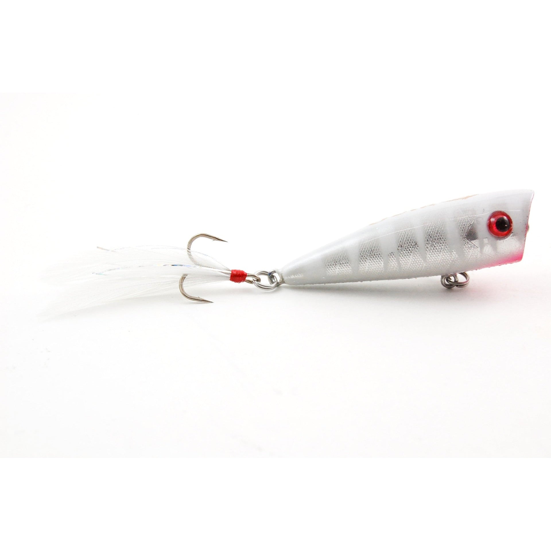 Lobina Rico Poppers - Topwater Fishing Lures for Bass, Trout & Pike - Perfect for Freshwater & Saltwater Fishing Adventures