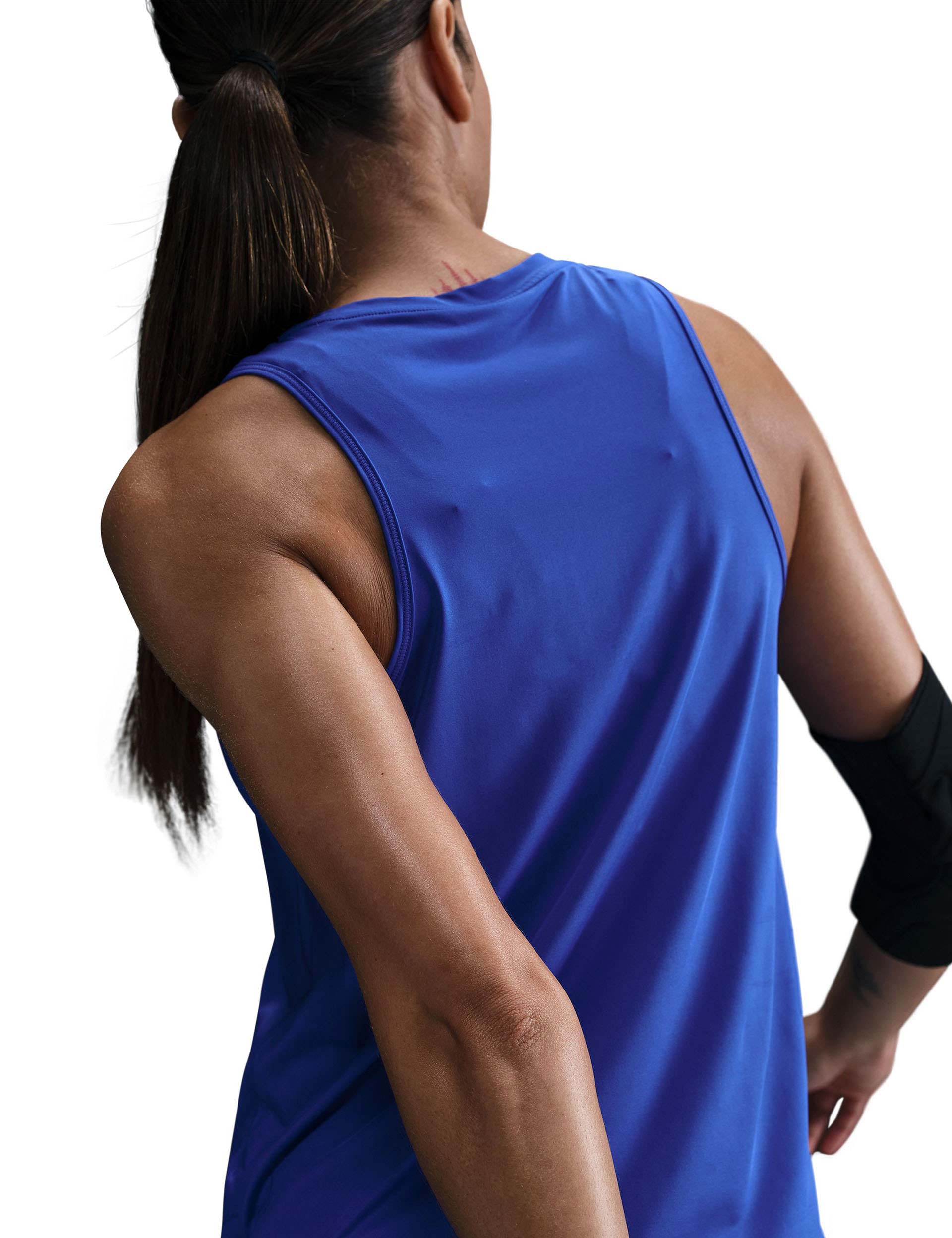 Classic Dri-FIT Tank Top for Men & Women - Hyper Royal/Black - Gym, Running & Workout Activewear