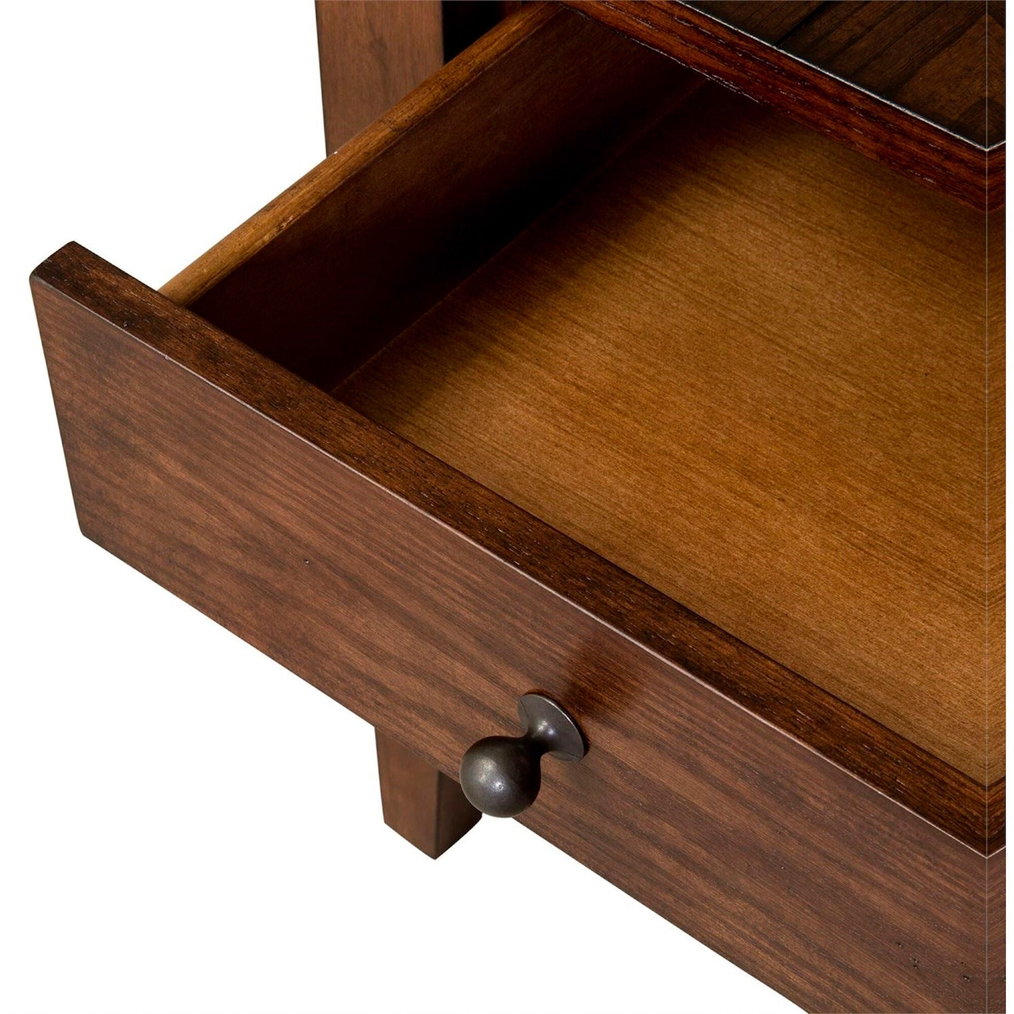 Rustic Lake House End Table - Small Side Table for Living Room, Bedroom, or Cabin - Perfect for Coffee, Books, and Lamps