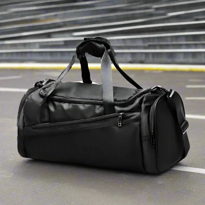 Likros Sports Gym Bag for Men - Durable Travel Duffel Bag with Separate Shoes Compartment | Perfect for Workout, Gym, Travel & Sports Gear Storage