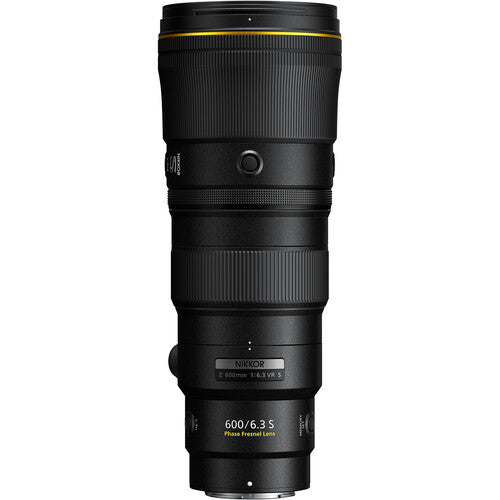 Nikon NIKKOR Z 600mm f/6.3 VR S Telephoto Prime Lens for Wildlife & Sports Photography - Professional Mirrorless Camera Lens with Vibration Reduction