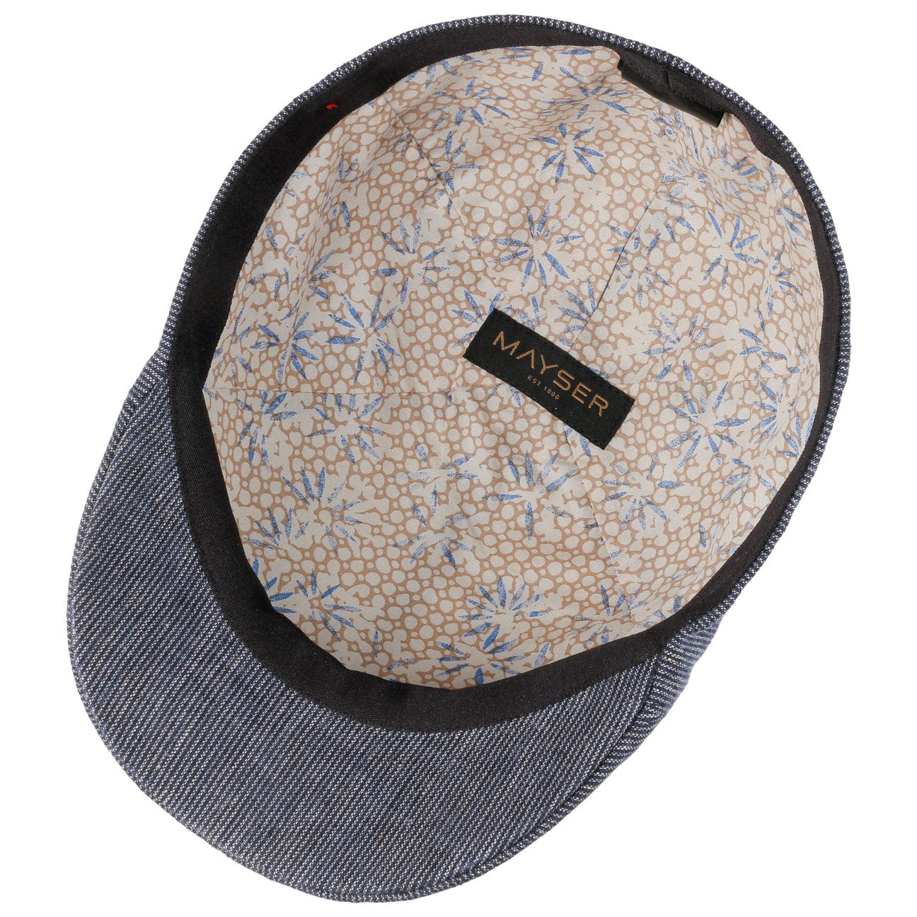 Stylish Mayser Paddy Stripes Flat Cap for Men - Classic Irish Tweed Newsboy Hat for Casual Outfits & Outdoor Adventures