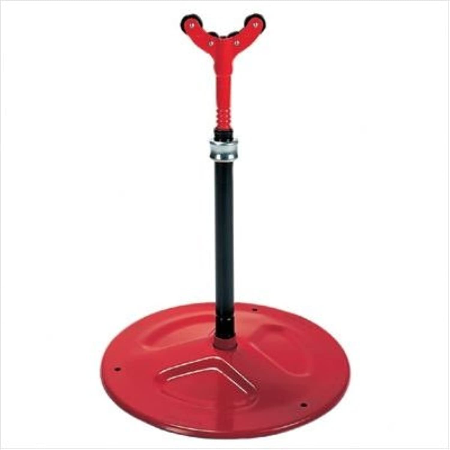 RIDGID 56682 Heavy-Duty Conveyor High Head Pipe Stand for Plumbing & Construction - Perfect for Pipe Support, Drain Cleaning, and Sewer Line Maintenance
