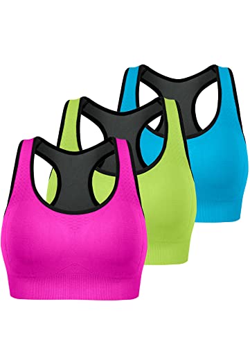 B-3pack: Aqua/Light Green/Red