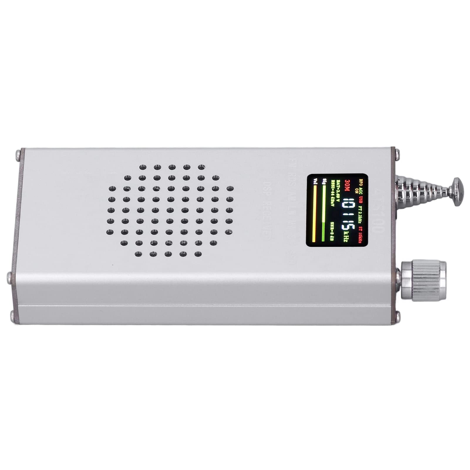 Si4732 Digital Radio Receiver - Long Life FM/AM Receiver with RDS, Stereo Sound - Perfect for Home, Office, and Outdoor Use