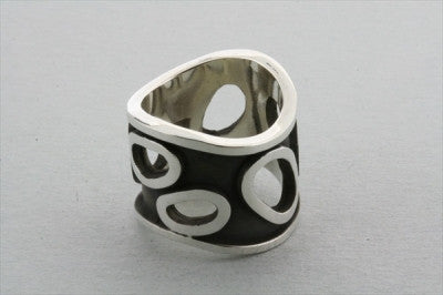 Inside Out Cutout Ring - Sterling Silver Jewelry for Women - Perfect for Everyday Wear & Special Occasions