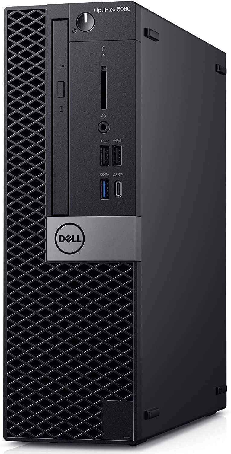 Refurbished Dell OptiPlex 5060 Desktop PC - Intel Core i5-8600 6-Core (Up to 4.3GHz), 16GB DDR4 RAM, 500GB SSD + 1TB HDD, WiFi, Bluetooth - Perfect for Home Office, Business Workstations & Gaming Setups